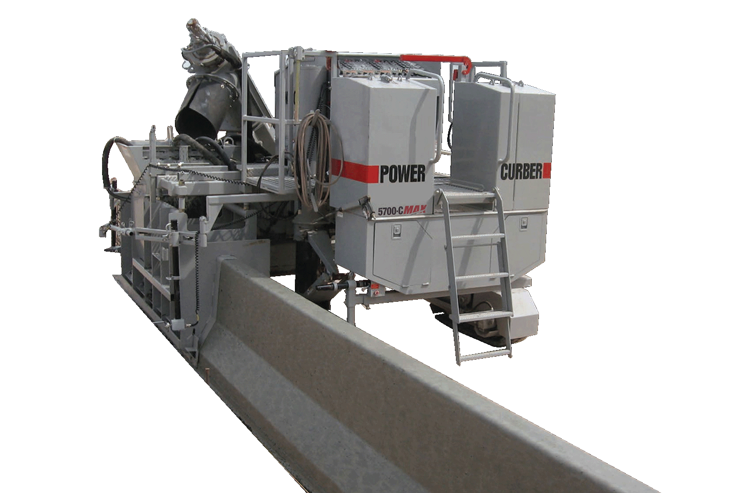 Power Curbers Slipform Paving